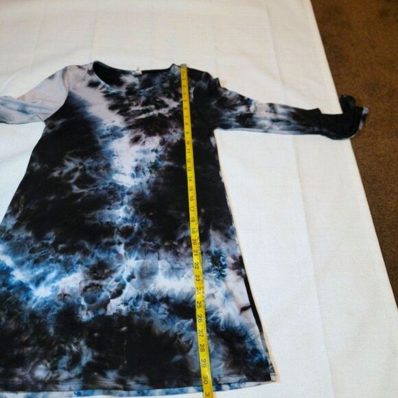 Ava Sam Blue Tie Dye Dress Size Small - Picture 6 of 9